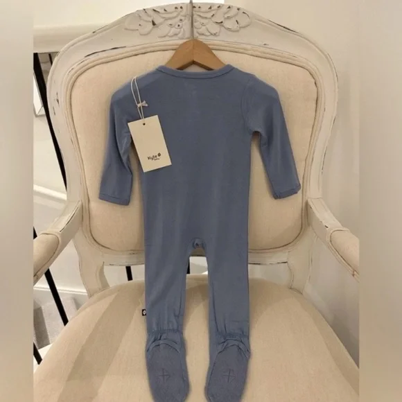 *SOLD OUT* Kyte Baby 12~18 Mth Bamboo Zippered Footie NWT - Picture 3 of 5